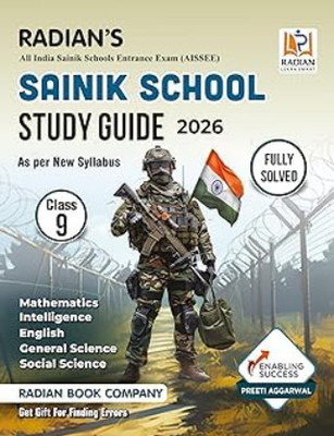 All India Sainik School Class 9th Study Guide 2026 Entrance Exam (Aissee) | In English | Radian Book Company(Paperback, PHYSICS WALLAH)