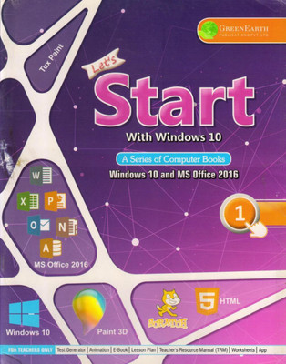 Let's Start With Windows 10 For CBSE Class 1(Paperback, Geetanjali Sehgal)