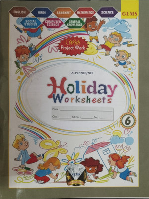 Holiday Worksheets Class 6(Paperback, Editorial)