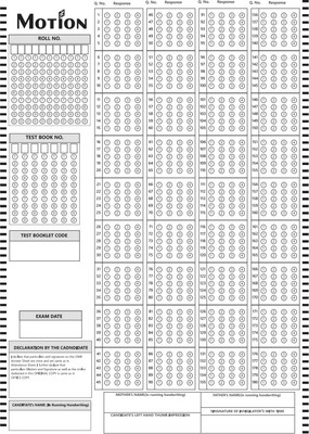 OMR Sheet Pack – Buy 1 Get 1 Free (Total 60 Sheets, 2 Packs Of 30 Each) | Thick Paper | MCQ Practice For NEET, UPSC & All Competitive Exam Preparation | Paperback, Motion(Paperbook, Nitin Vijay)