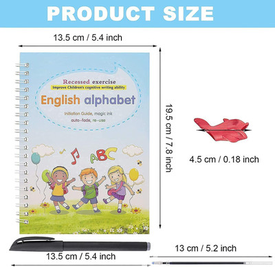 BULLSTORM BUY1& GET1 Magic Practice Copybook 02(Spiral, KIDS PRACTICE BOOK)