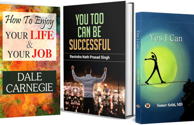 You Too Can Be Successful + How To Enjoy Your Life + Empowering Yourself For Success (2 Books)(Hardcover, Ravindra Nath Prasad Singh, Dale Carnegie, Dr. Sumer Sethi)