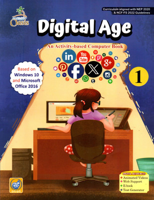 Oasis, Digital Age, An Activity Based Computer Book, Class-1(Paperback, DR. SHILPA JEJUKAR)