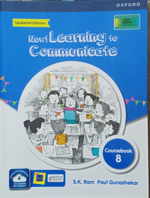 New Learning To Communicate Course Book 8(Pepper back, S.k.ram, Paul gunashekar)
