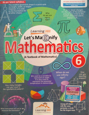 Let's Magnify Mathematics A Textbook Of Mathematics Class 6(Pepper back, Asha Ashok)