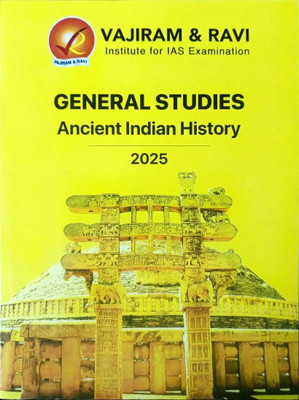 Vajiram And Ravi General Studies Ancient India History(GS) Book Prelims And Mains Printed Study Material And Notes- 2025-26 English(Spiral, Vajiram & Ravi)
