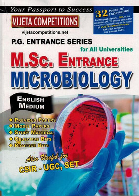 M.Sc Entrancre Micro Biology [ ENGLISH MEDIUM ](Paperback, VIjeta Competition Editorial Board)