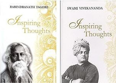 Inspiring Thoughts (Inspiring Thoughts Quotation Series) + Inspiring Thoughts (Inspiring Thoughts Quotation Series) (Set Of 2 Books)(Hardcover, Ravindra Nath Tagore, Swami Vivekanand)