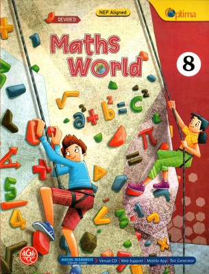 Revised Maths World, Optima, G. Ram Books For Class-8(Paperback, Dr. RAM MOHAN, Pravin D Pannase)