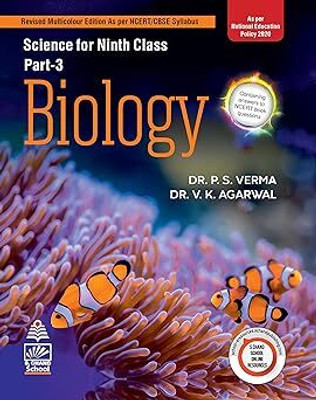 Science For Ninth Class Part 3 Biology(Paperback, Dr. V. K. Agarwal Dr. P. S. Verma)