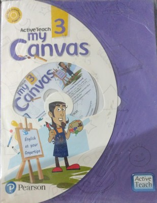 ActiveTeach My Canvas Book 3 By Pearson For CBSE English Class 3(Paperback, SANJAY KHATI)