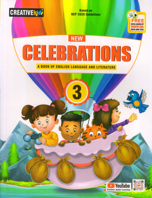 CreativeKids, NEW CELEBRATIONS FOR CLASS - 3 A Book Of English Language And Literature(Paperback, Prabha Sharma)