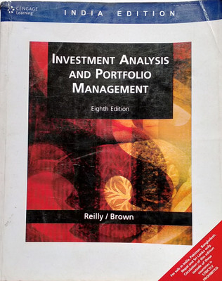 Investment Analysis And Portfolio Management (Old Book)(Paperback, Frank K. Reilly, Keith C. Brown)