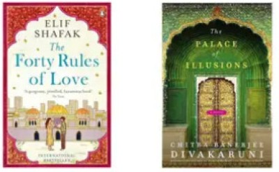 40 Rules Of Love And The Palace Of Illusions(Paperback, Elif Shafak, Divakaruni Chitra Banerjee)