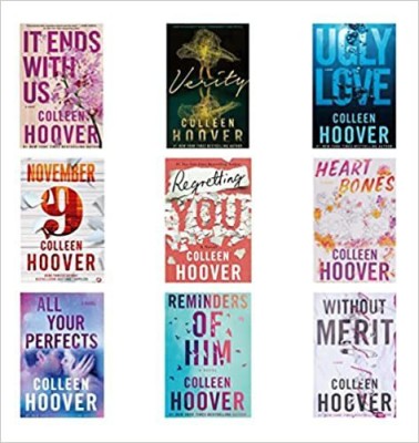 It Ends With Us And Verity And Ugly Love And November 9 And Regretting You And Heart Bones And All Your Perfects And Reminder Of Him And Without Merit(Paperback, Colleen Hoover (Author), Elena Armas (Author))