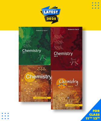 Ncert Chemistry Class 11&12 Set Of 4 Books Paperback, NCERT|New Latest Edition For 2025-2026(Paperback, NCERT)