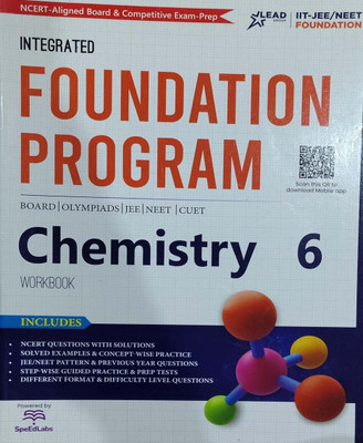 Integrated Foundation Program Chemistry Workbook Class 6(Pepper back, Speedlabs publication)