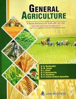 General Agriculture A Ready Reckoner For ICAR-JRF,AO,ARS And Civil Services Examination(Paperback, Dr. K. Manikandan)