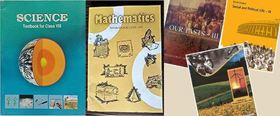 Ncert Books History Our Past III And Social And Political Life III, Resources And Development Geography , Mathematics, Science Set Of( 5) Books For Class 8(paperpack, anup singh rajpiut)