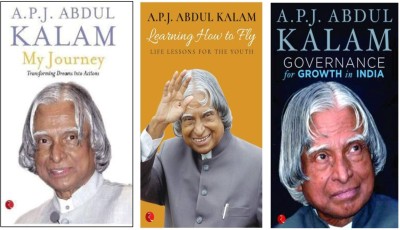 My Journey, Learning How To Fly & Governance For Growth In India (Combo Set Of 3 Bestseller Books)(Paperback, A.P.J.Abdul Kalam)