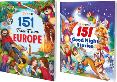 151 Tales From Europe And 151 Goodnight Stories I Combo Of 2 Books I Collection Of Stories For Children By Gowoo(Paperback, Manoj Publication editorial board)