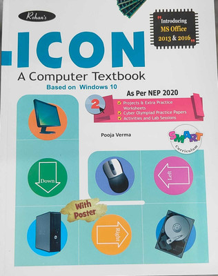 Rohan, Icon A Computer Textbook Class 2(Paperback, Pooja Verma)