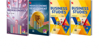 Introductory Macroeconomics, Indian Economic Development By TR Jain & VK Ohri & Business Studies By Poonam Gandhi Class 12 (Set Of 3) | CBSE (NCERT Solved) | Examination 2025-26(Paperback, TR Jain, VK Ohri, Poonam Gandhi)