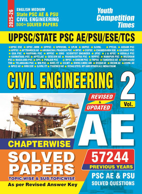 UPPSC State PSC PSU ESE Assistant Civil Engineering Chapter-Wise Solved Papers Vol 2 (Paperback, Yct)(PERFECT, YCT)