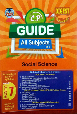 CP Digest Class 7 Social Science Guide Based On NCERT Syllabus(Paperback, Convent Publications)