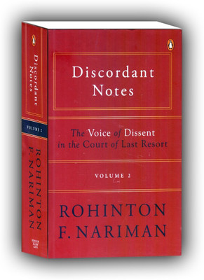 Discordant Notes (The Voice Of Dissent In The Court Of Last Resort) Edition 2025(Paperback, ROHINTON F. NARIMAN)