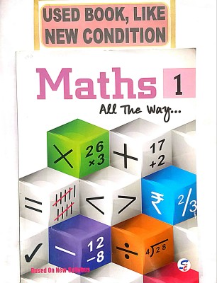 MATHS ALL THE WAY Class-1 (Old Book)(Paperback, Vandita Saxena)