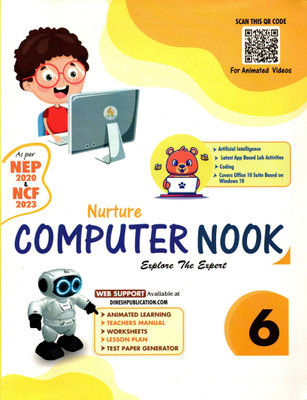 Nurture Computer Nook For Class-6(Paperback, Dinesh Publications Team)