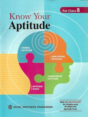 Know Your Aptitude For Class 8(Paperback, GOYAL BROTHERS PRAKASHAN)