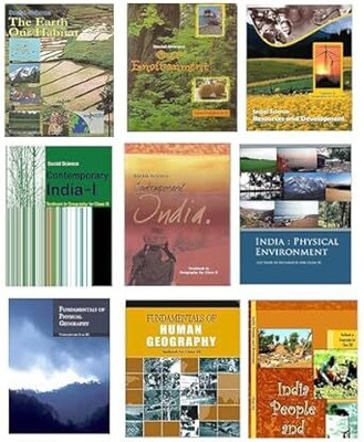 Original NCERT Geography Textbook Set For Classes 6 To 12 | English Medium | Set Of 9 Books | 2025-26 Edition(Paperback, National Council of Educational Research and Training (NCERT))