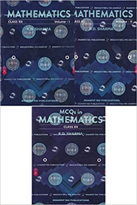 R D Sharma Mathematics For Class 12 (Set Of 2 Vol.) And MCQ In Mathematics - CBSE Examination 2023-24 Paperback – 1 January 2023(Hardcover, RD SHARMA)