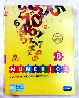 Rise Numerics A Coursebook Of Mathematics Class-8(Paperback, EDITORIAL)