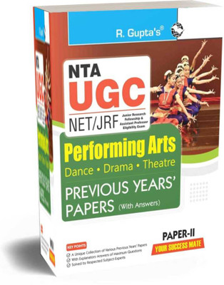 RPH NTA-UGC-NET/JRF: Performing Arts (Dance, Drama, Theatre) – (Paper-II) Previous Years' Papers (With Answers) Paperback – 12 April 2025(Paperback, RPH Editorial Board)