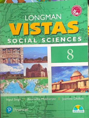 Longman Vistas Social Science Class 8(Paperback, Vipul singh, Anuradha Mukherjee, Jasmine dhillon)