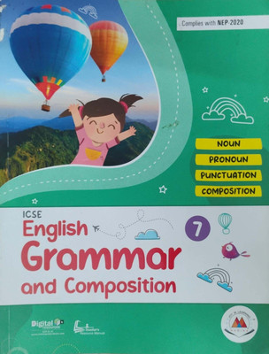 Icse English Grammar & Composition Class 7(Pepper back, Shampa rakshit)