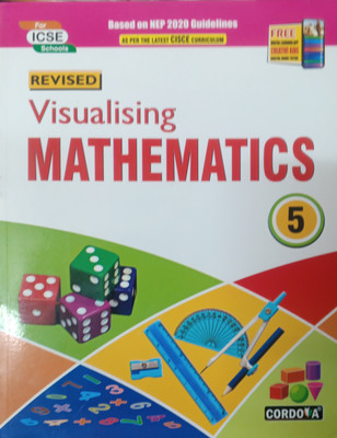 Revised ICSE Visualising Mathematics Class 5(Pepper back, J j matto)