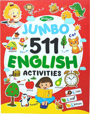 Jumbo 511 English Workbook For Kids Ages 3-7 | Fun Tracing, Puzzles, Vocabulary And Grammar Activities For Early Learning | 96 Pages Of Educational Adventures (14 May 2024 Edition)(Paperback, AP SINHA)