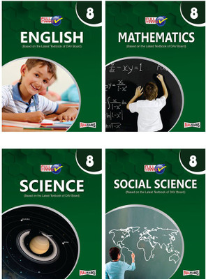 Full Marks Combo: Science, Mathematics, Social Science And English (Based On The Latest Textbook Of DAV Board) Class 8 (2022-23) (Set Of 4 Books)(Paperback, Multiple Authors)