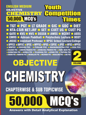 2023-24 TGT/PGT/GIC Chemistry Solved Papers 50,000 MCQ Vol.02(Paperback, YCT EXPERT TEAM)