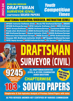 2023-24 Draftsman Surveyor (Civil) Solved Papers(Paperback, YCT EXPERT TEAM)