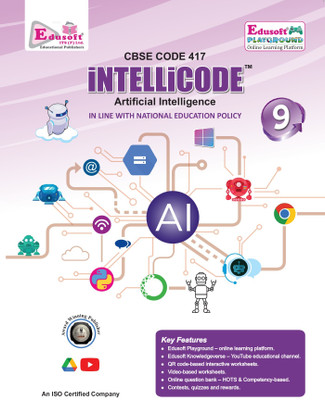 Edusoft Intellicode (Artificial Intelligence) Class 9 (Code 417)(Paperback, edusoft)
