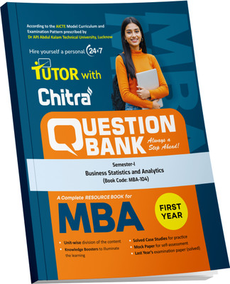 Chitra MBA Question Bank Business Statistics And Analytics Semester -1(Paperback, Chitra Editorial Board)