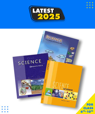 NCERT Science Books Set Of Class - 6 To 10 For UPSC Exams (English Medium)- Latest Edition As Per NCERT/CBSE(Paperback, NCERT)