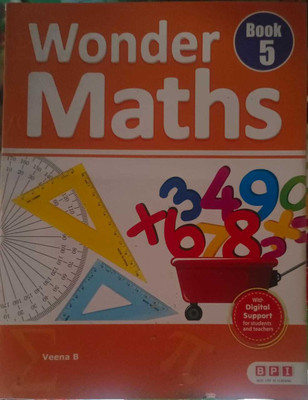 Wonder Math Book 5(Paperback, Veena b, Sanjeev Kumar Singh)
