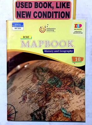 Icse Map Book History And Geography Class -10 (Old Book)(Paperback, Editorial)