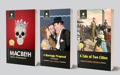 Rajasthan Senior Lecturer 2nd Grade English – Set Of 3 Books (Macbeth, A Marriage Proposal & A Tale Of Two Cities) – Exam Preparation Combo(Paperback, William Shakespeare, Anton Chekhov, Charles Dickens)